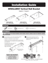Tripp Lite SRWALLBRK Guía de instalación