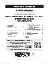 Tripp Lite 3-Phase 1U Monitored Rack PDU El manual del propietario