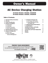 Tripp Lite AC Device Charging Station El manual del propietario