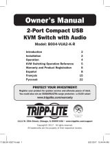 Tripp Lite B004-VUA2-K-R USB KVM Switch El manual del propietario