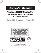Tripp Lite B126-1D1-WHD1 Wireless HDMI/DisplayPort Extender El manual del propietario