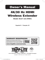 Tripp Lite B127-1A1-WHD1 El manual del propietario