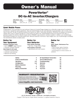 Tripp Lite DC-to-AC Inverter/Chargers El manual del propietario