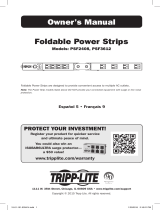 Tripp Lite Foldable Power Strips El manual del propietario