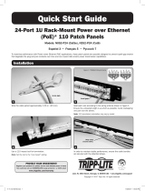 Tripp Lite N052-P24 (Cat5e) & N252-P24 (Cat6) El manual del propietario