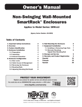 Tripp Lite Non-Swinging Wall-Mounted SmartRack® Enclosures El manual del propietario