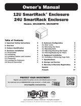Tripp Lite SR12UBFFD 12U SmartRack Enclosure El manual del propietario