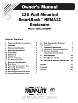 Tripp Lite SRW12USNEMA Wall-Mount Enclosure El manual del propietario