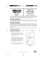 Tripp Lite StandardPower Strips Manual de usuario