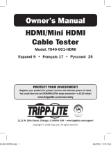 Tripp Lite T040-001-HDMI El manual del propietario