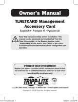 Tripp Lite TLNETCARD El manual del propietario
