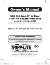 Tripp Lite U444-06N-2H-MST El manual del propietario