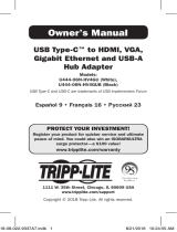 Tripp Lite U444-06N-HV4GU & U444-06N-HV4GUB El manual del propietario