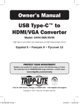 Tripp Lite U444-06N-HV4K El manual del propietario