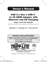 Tripp Lite U444-T6N-H4GUBC El manual del propietario