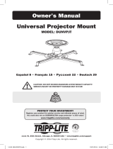 Tripp Lite Universal Projector Mount El manual del propietario