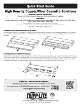 Tripp Lite High Density Copper/Fiber Cassette Solutions Guía de inicio rápido