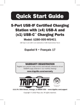 Tripp Lite U280-005-WS4C1 Guía de inicio rápido