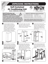 Tripp Lite SRCOOL33K Self-Contained Air Conditioning Unit Instrucciones de operación
