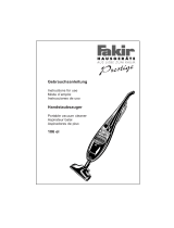 Fakir handheld | 106 el El manual del propietario