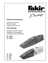 Fakir IC 1022 El manual del propietario