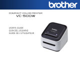 Brother VC-500W Guía del usuario