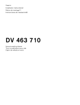 Gaggenau DV 463710 Guía de instalación