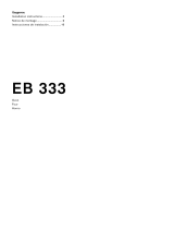 Gaggenau EB 333 Guía de instalación