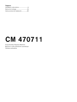 Gaggenau CM470711 Guía de instalación