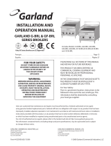 Garland US Range Cuisine Series Heavy Duty Open Burner Top Range Manual de usuario