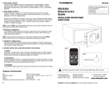 Dometic MD390RH Instrucciones de operación