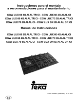 Teka CGW LUX 60 3G AI AL TR CI Manual de usuario