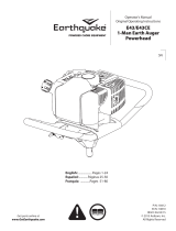 EarthQuake E43™ Earth Auger Powerhead Manual de usuario