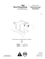 EarthQuake E43™ Earth Auger Powerhead Manual de usuario
