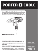 Porter Cable PCE211 Manual de usuario
