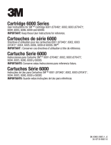 3M Organic Vapor Cartridge 6001, 60 EA/Case Instrucciones de operación