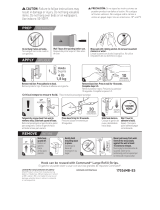 3M Command™ Large Brushed Nickel Double Hook Instrucciones de operación