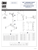 3M DBI-SALA® Confined Space Lower Mast Extension 8518003, 1 EA Instrucciones de operación