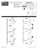 3M DBI-SALA® Railok 90™ Integrated Ladder Extruded Rail 6000306, 1 EA Instrucciones de operación