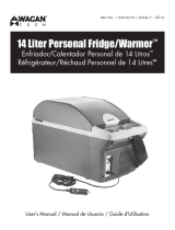 Wagan 14 Liter Personal Fridge/Warmer Manual de usuario