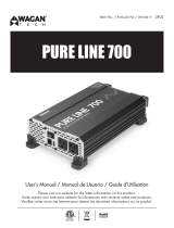 Wagan Pure Line Inverter 700 Watt Manual de usuario