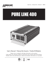 Wagan Pure Line Inverter 400 Watt Manual de usuario