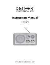 Denver TR-64BLACK Manual de usuario