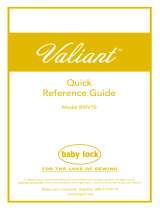 Baby Lock Valiant Guia de referencia