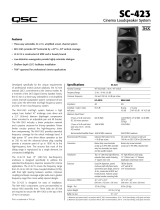 QSC SC-423 Manual de usuario