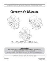 Yard Machines 21A34M5011 Manual de usuario