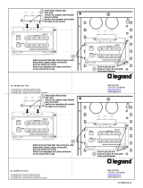 Legrand 10x8 Combo Module RJ45 Guía de instalación