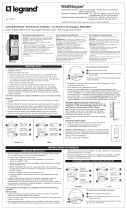 Legrand DRCL453P Guía de instalación
