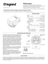 Legrand FSP-202 Low Voltage 0-10V PIR Fixture Integrated Outdoor Sensor Guía del usuario