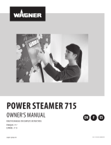Wagner SprayTech Power steamer 715 Manual de usuario